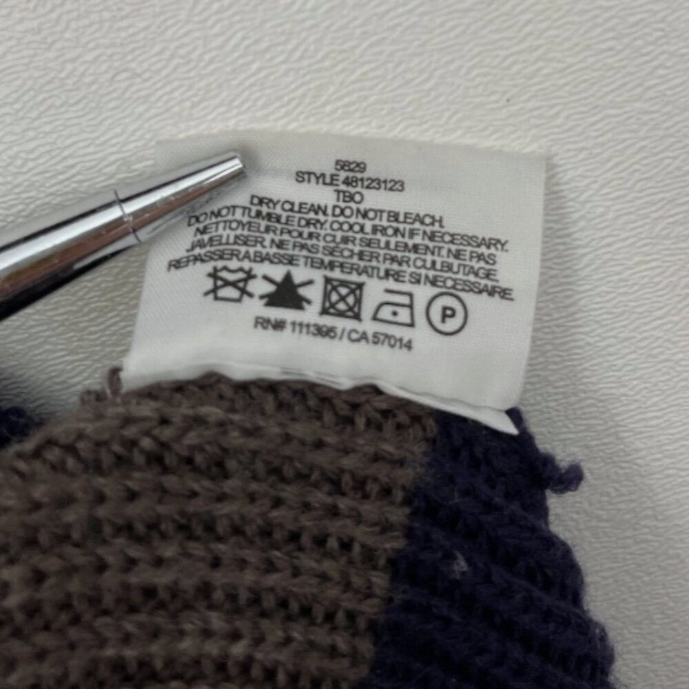Tory Burch Striped 100% Wool Sweater - Picture 12 of 12